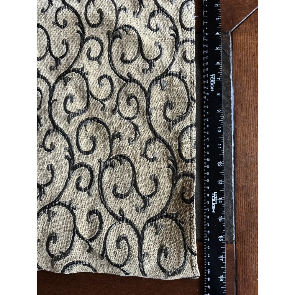 Set Of 4 Tapestry Placemats Neutral Tan Cottagecore Minimalist Dining Decor